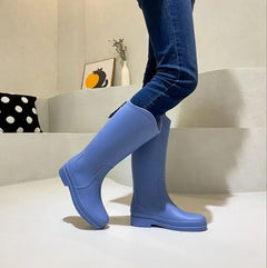 WaterProof women high rain boots