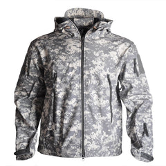 Waterproof, windproof, warm windbreaker soft shell hunting coat