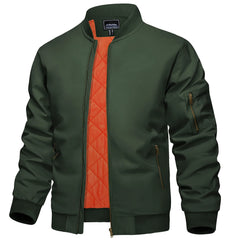 Wind Breaker Jacket Men's Jacket,Casual Street Wear Pilot Bomber Jacket