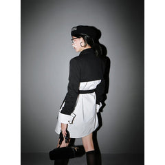 Kaida Cross Split Long Sleeve Jacket