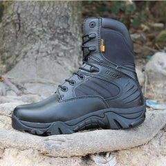 Men Desert Tactical Boots Waterproof Boot Lace Up Combat Ankle Boots Big Size