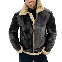 Fur Hood Men Bubble Puffer Jacket With Fur Down Jackets