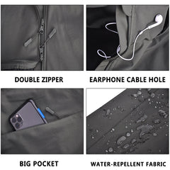 Men's lightweight, breathable, waterproof tactical bomber combat jacket