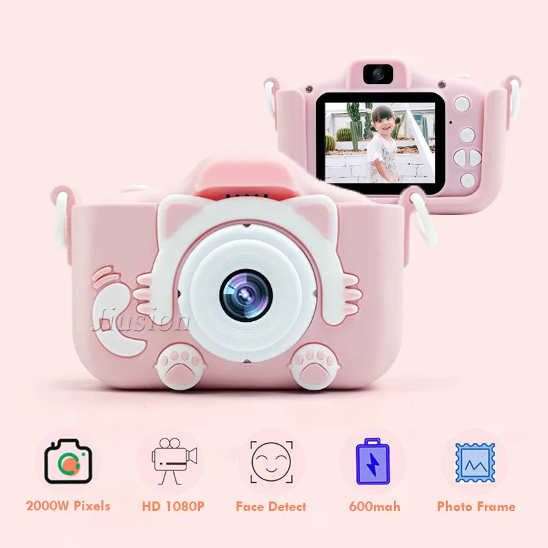 Kids Mini Digital Cameras 1080P Children Video Camera