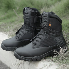 Men Desert Tactical Boots Waterproof Boot Lace Up Combat Ankle Boots Big Size