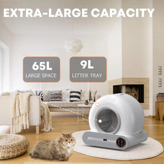 Automatic Cat Litter Box Smart App Control Self Cleaning Litter Boxes