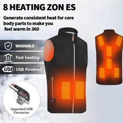 rechargeable Heated vest Jacket for Women & Men