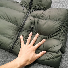 Men's Kamperbox Winter Jacket Winter or Camping. Down Synthetic Ultralight