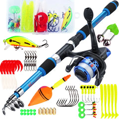 Fishing Rod and Reel Combo 1.8M Telescopic Rod and lots more