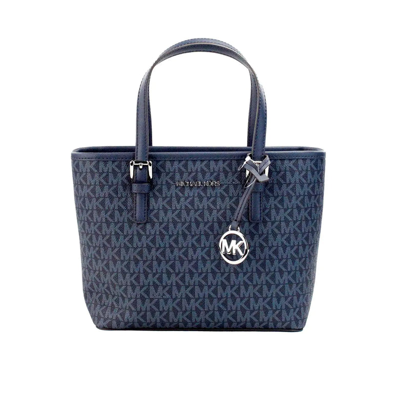 Michael Kors XS Navy Carryall Tote Convertible Bag