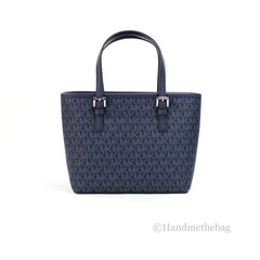 Michael Kors XS Navy Carryall Tote Convertible Bag