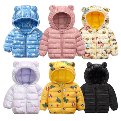 Baby Hooded Down Jackets