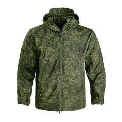 Waterproof, windproof, warm windbreaker soft shell hunting coat