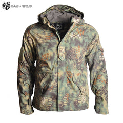 Men's Tactical Jacket Hiking Camouflage Jacket