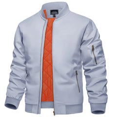 Wind Breaker Jacket Men's Jacket,Casual Street Wear Pilot Bomber Jacket