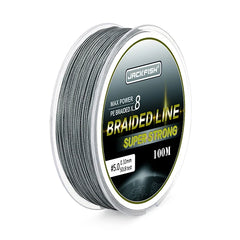 100m 8 Strand PE Braided Fishing Line 10-80lb Multifilament Fishing Lines