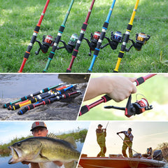 Fishing Rod and Reel Combo 1.8M Telescopic Rod and lots more