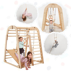 Indoor Wooden Playground for Children