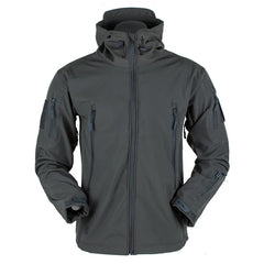 Men Outdoor Jacket Softshell Fleece Jackets Windproof Waterproof Thermal Hiking