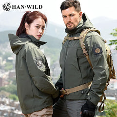 Men's lightweight, breathable, waterproof tactical bomber combat jacket