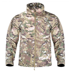 Men's lightweight, breathable, waterproof tactical bomber combat jacket