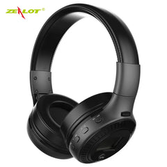 ZEALOT Wireless Headphones LCD Bluetooth Earphone, Microphone Phone