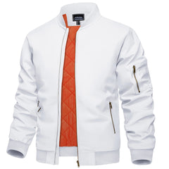 Wind Breaker Jacket Men's Jacket,Casual Street Wear Pilot Bomber Jacket