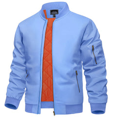 Wind Breaker Jacket Men's Jacket,Casual Street Wear Pilot Bomber Jacket